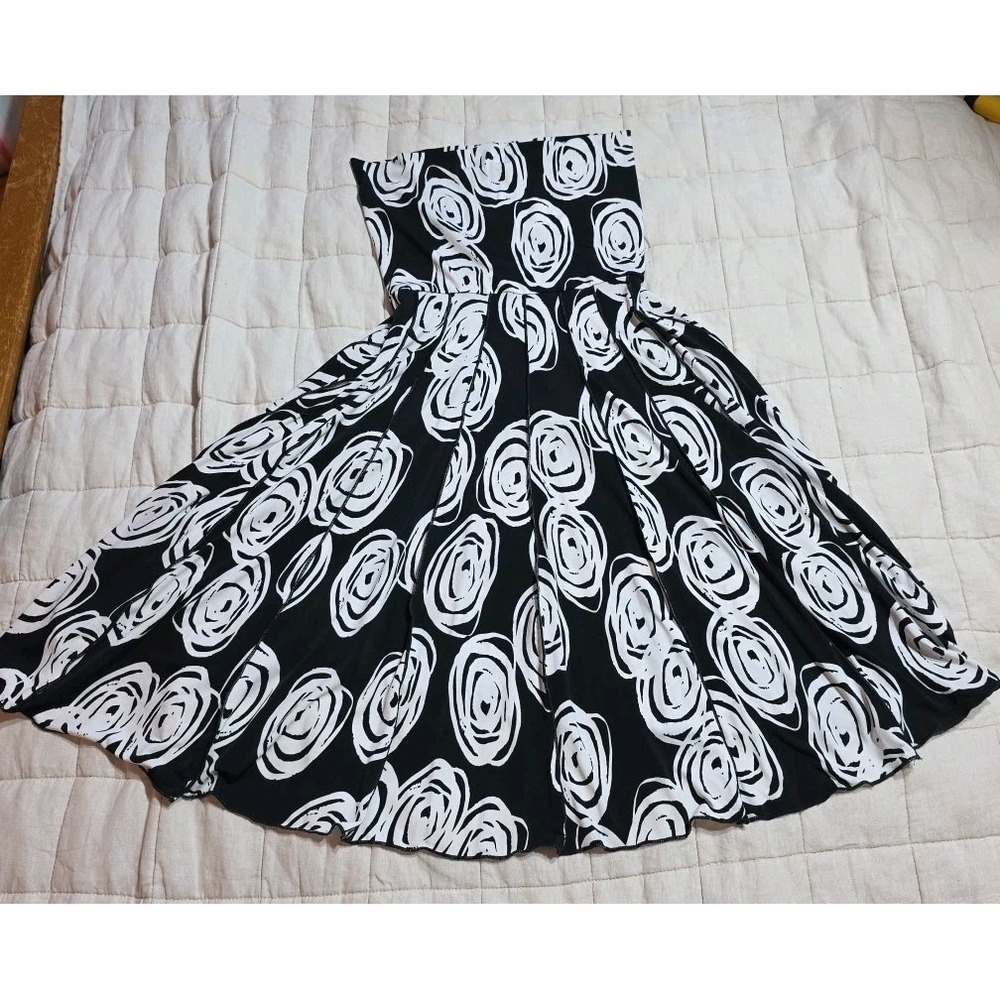 Lapis Strapless Dress Convertible Skirt Vintage Y2K Whimsigoth Fairy Core‎ Sz M